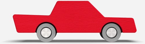 Waytoplay houten speelgoedauto - Back & Forth Car - duurzaam houten speelgoed-2