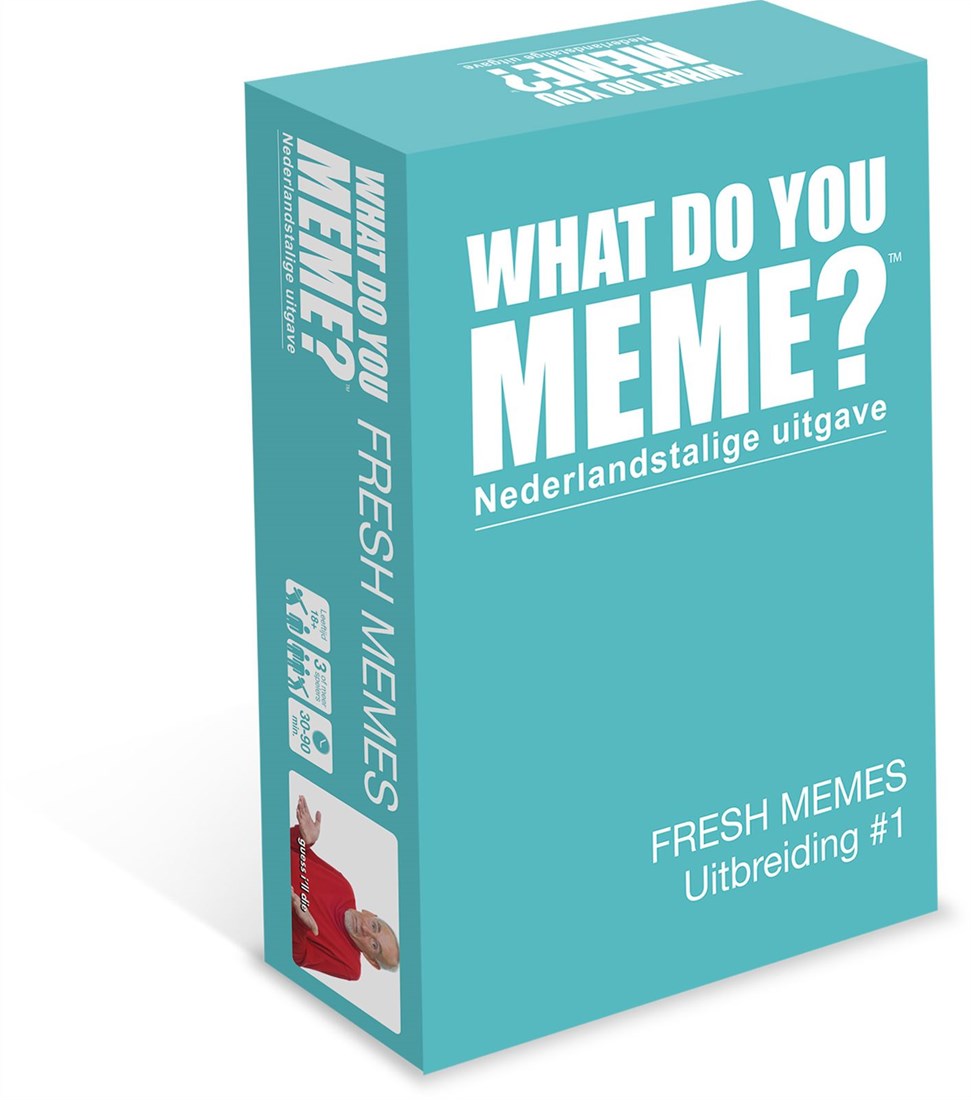 Megableu What Do You Meme Uitbreiding Nederlandse uitgave bij Happy Megableu What Do You Meme Uitbreiding Nederlandse uitgave bij Happy