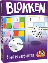 White Goblin Games dobbelspel Blokken gezelschapsspel voor kinderen