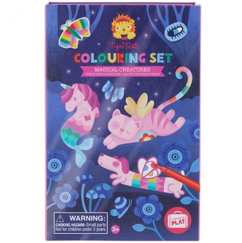 Tiger Tribe Colouring Sets/Magical Creatures