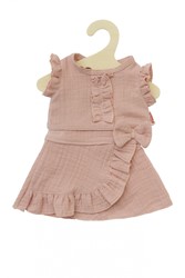 Heless Wikkelrok met top rosé (28-35cm)
