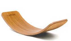 Wobbel balance board Original Bamboo Cork voor kinderen en volwassenen