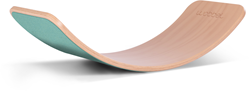 Wobbel Original blank gelakt vilt aqua
