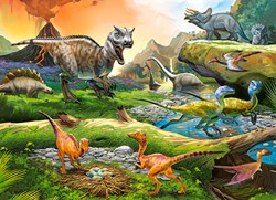 Castorland puzzel dinosaurus - World of Dinosaurs 100 stukjes karton