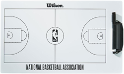 Wilson basketbal coachbord - droog uitwisbaar - NBA coachbord met clip