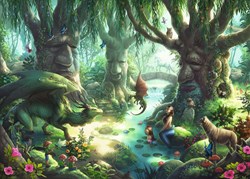 Ravensburger Escape Puzzle Kids Magisch Bos - 368 stukjes puzzel avontuur