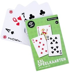 Angel Sports XXL speelkaarten 18,5x12cm reuzenspeelkaarten karton