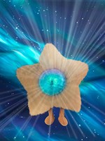 Zazu galaxy projector nachtlampje voor kinderen en baby - beige-2