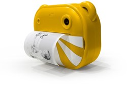 Zazu instant camera printer - gele kindercamera met printfunctie