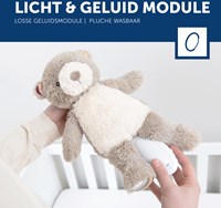 Zazu Muziekknuffel Deluxe met Nachtlampje - Bruno Beer