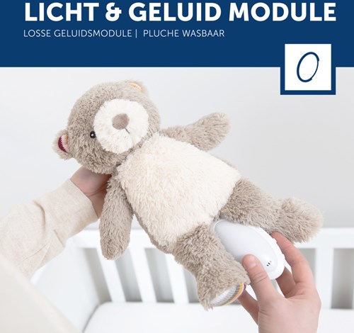 Zazu Muziekknuffel Deluxe met Nachtlampje - Bruno Beer