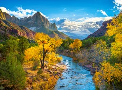 Castorland puzzel Zion Nationalpark im Herbst, USA - 3000 stukjes