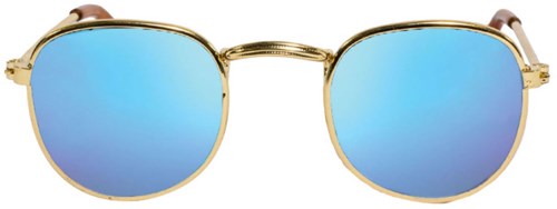 Heless poppen zonnebril goudkleurig trendy accessoire-3